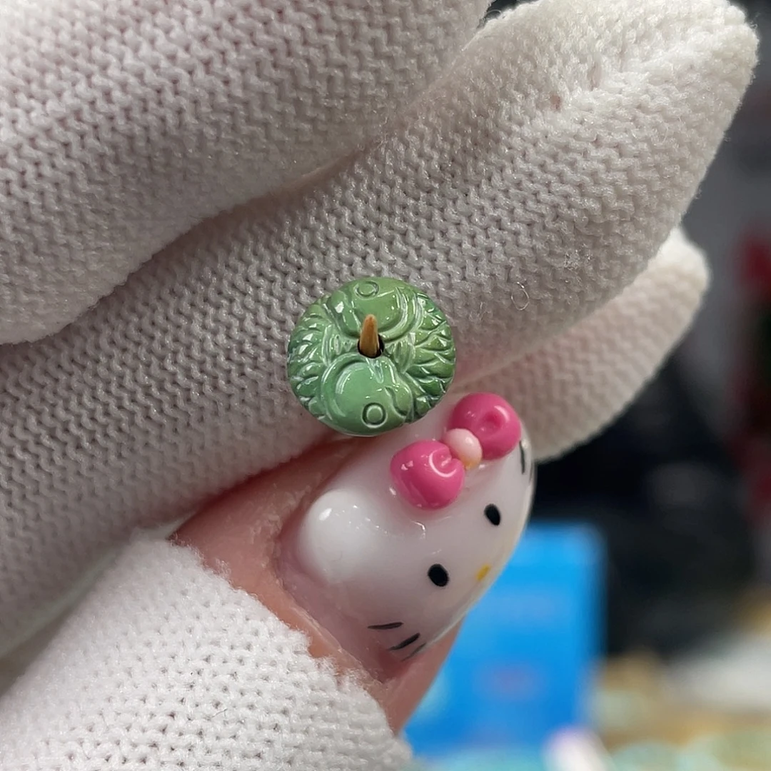 绿松石未镶嵌挂件