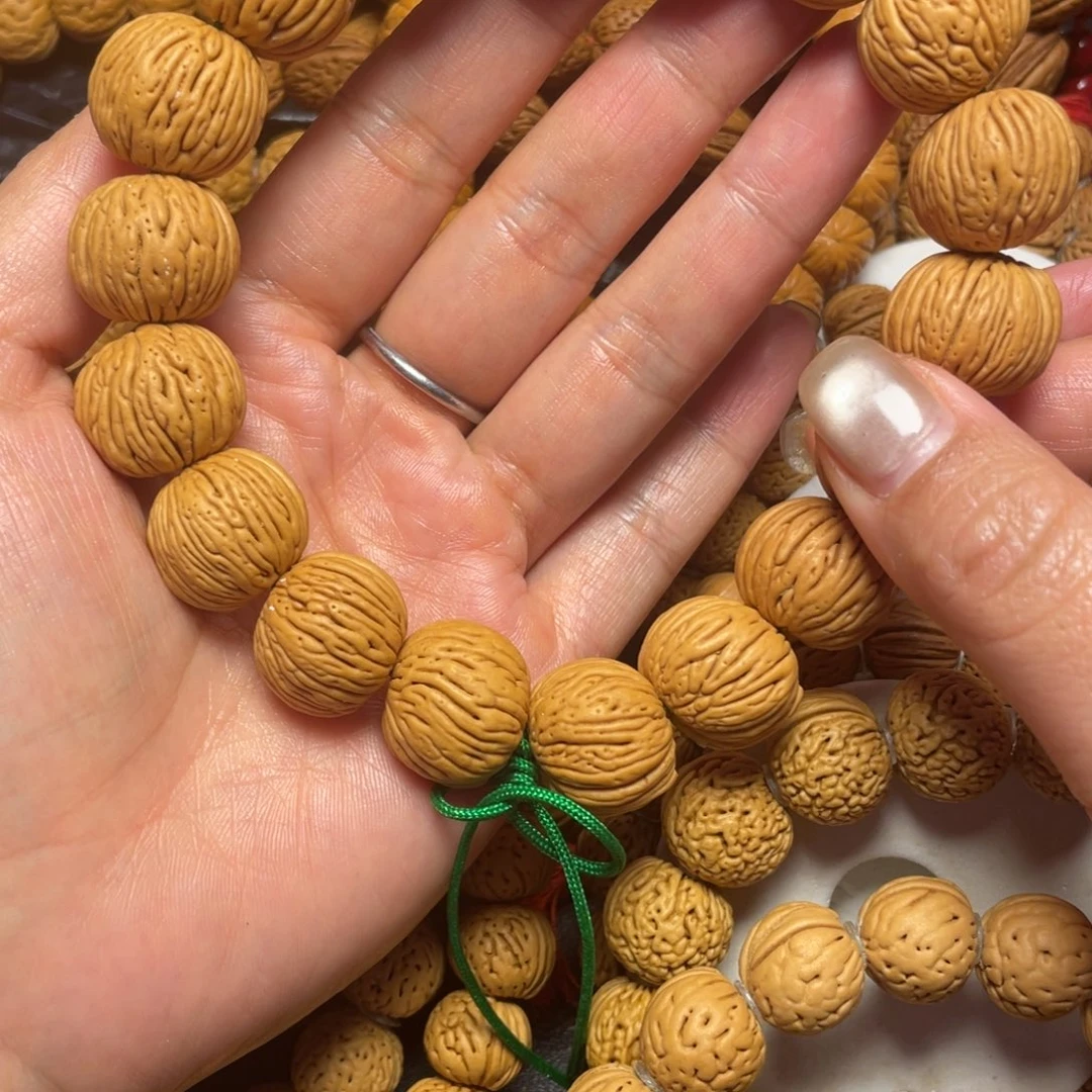 桃木桃核手串20+树皮纹