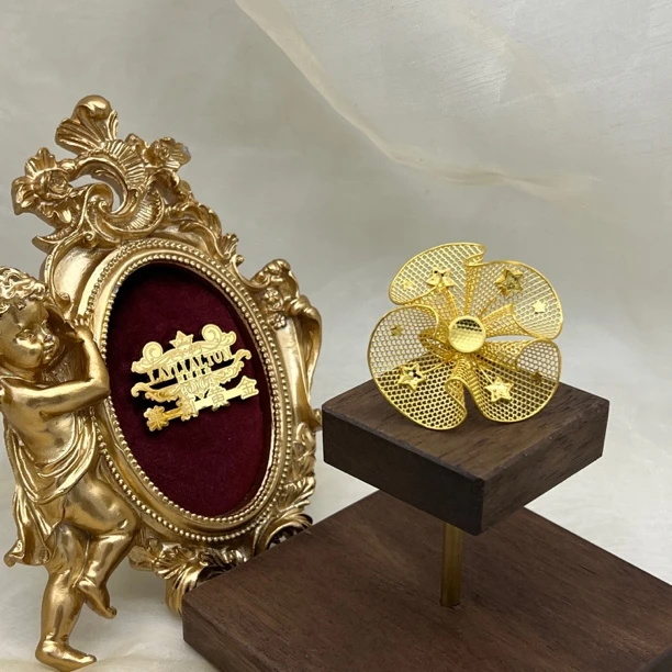 A播 14.19g 足金999戒指d