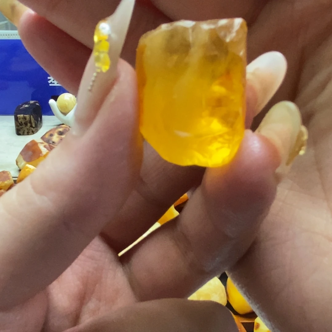 定制蜜蜡未镶嵌传世琥珀蜜蜡定制