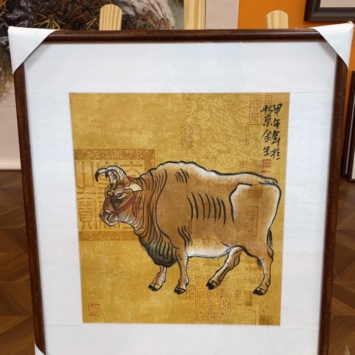 国画李川浦动物画精品