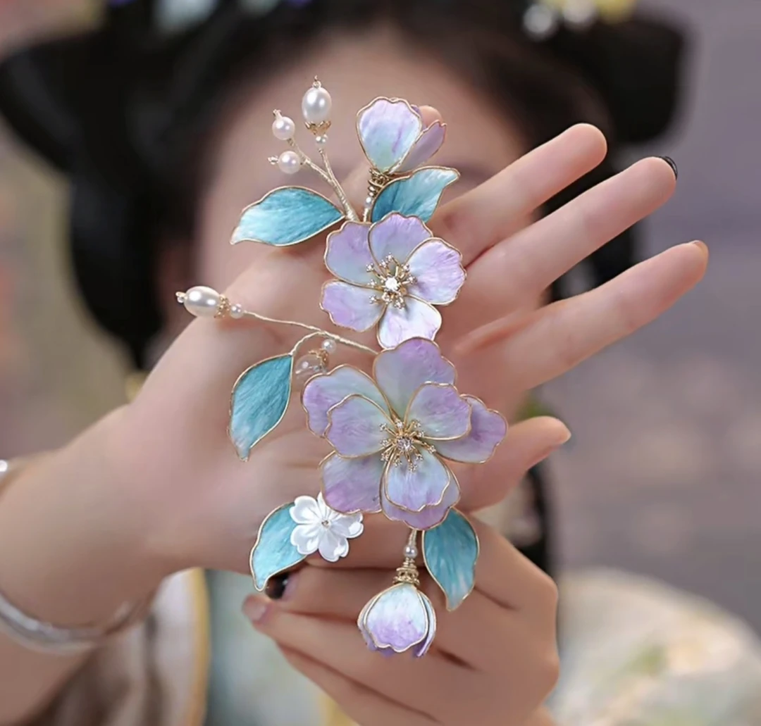 江南浔绒花 默认软簪 改主体找客服