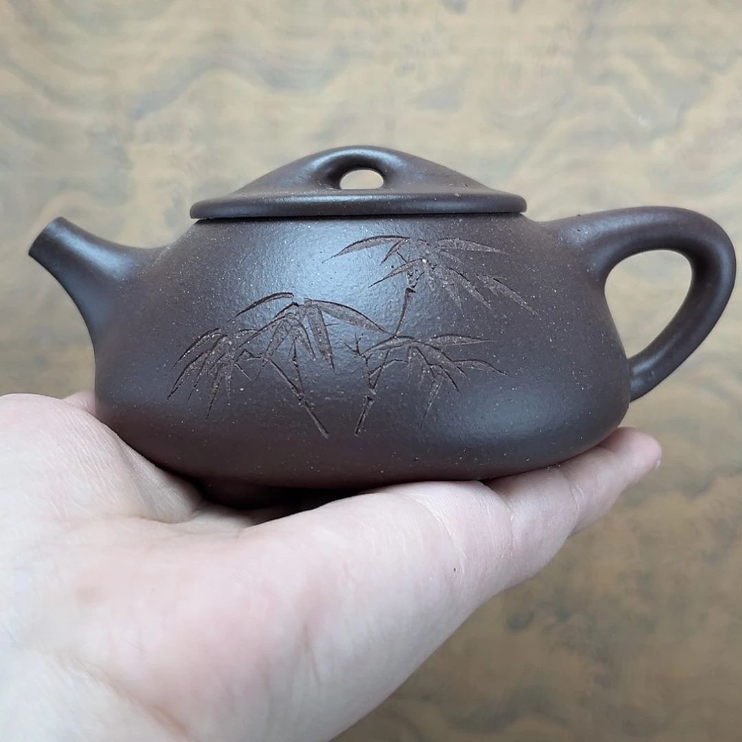 茶壶紫砂景舟石瓢微瑕