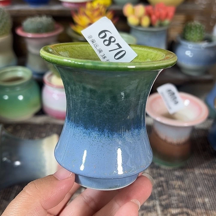 口6高8 手工花盆满30包邮