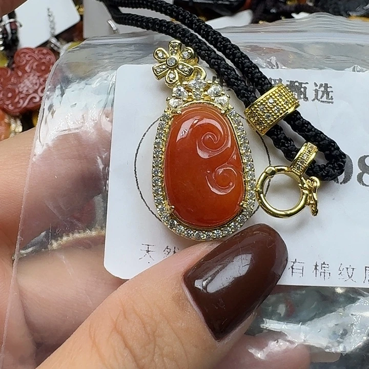 翡翠未镶嵌项链翡翠