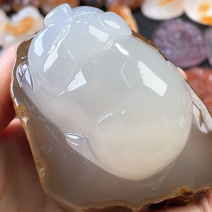 未镶嵌天然玛瑙/玉髓