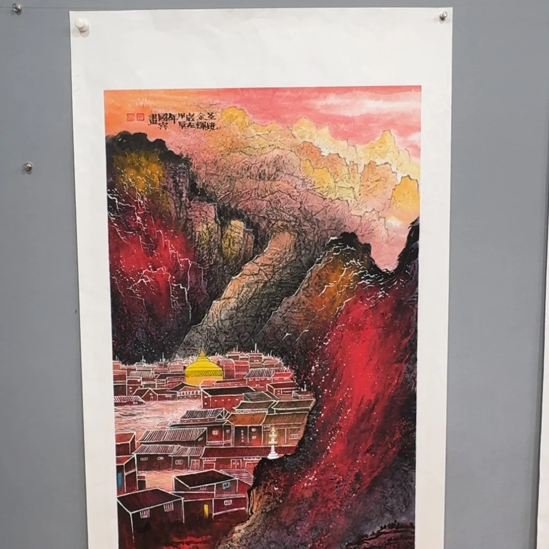 国画莫国宾国画山水