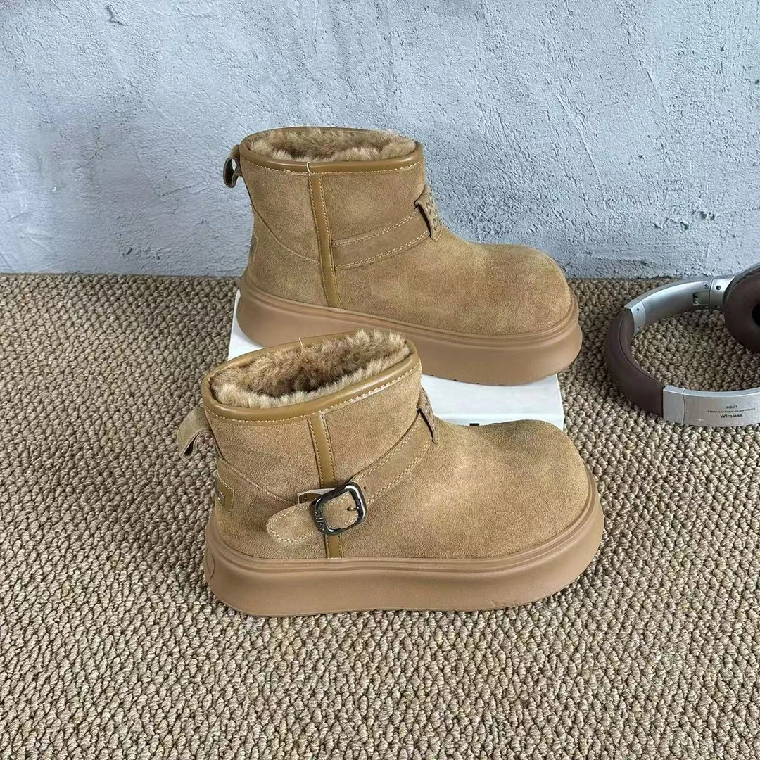 雪地靴  驼色 Q30