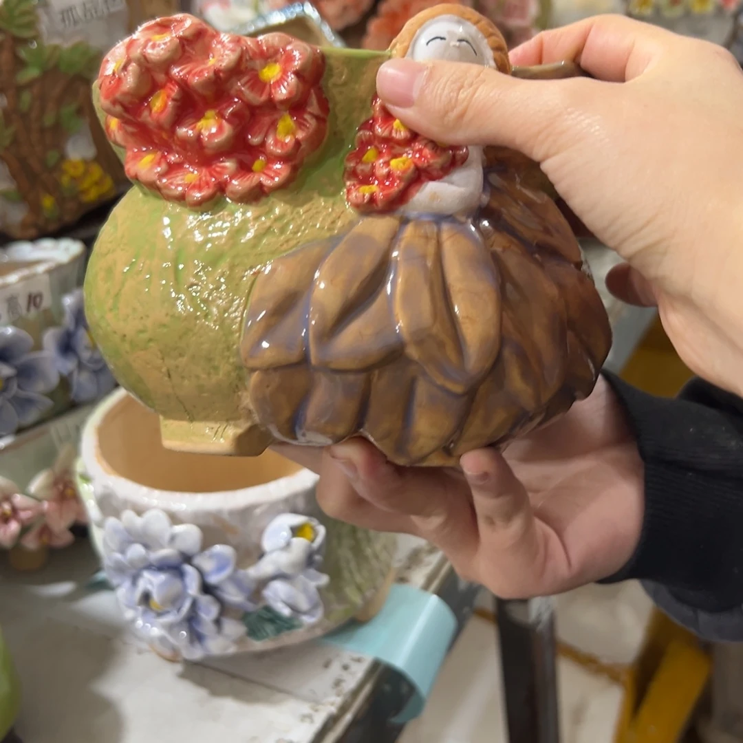 花盆，拍满20发货，退款拉黑