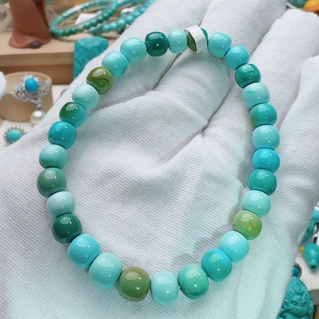 绿松石未镶嵌手串