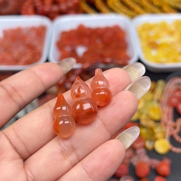 南红玛瑙未镶嵌吊坠(不含链)
