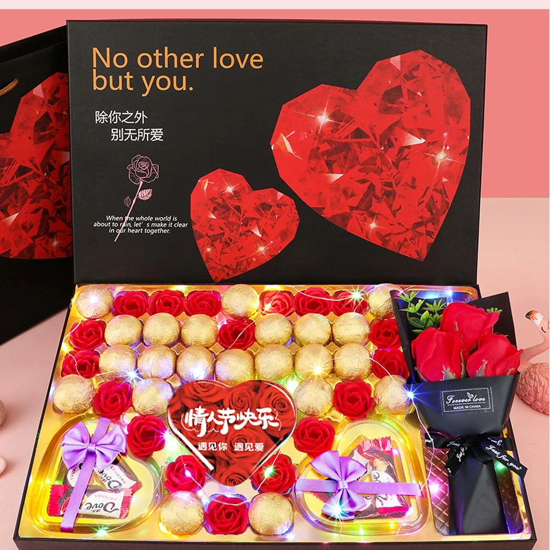 Dove/德芙巧克力礼盒七夕情人节礼物送女友男友老婆创意浪漫