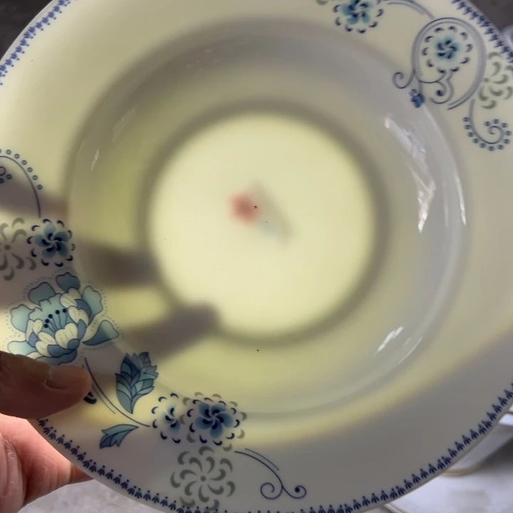 大球泥八寸深盘一个