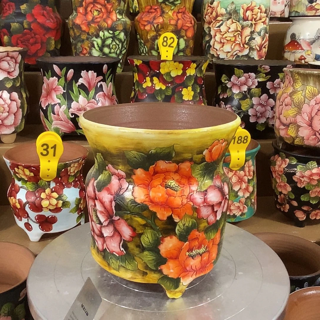 景德镇精品花盆13.5/15