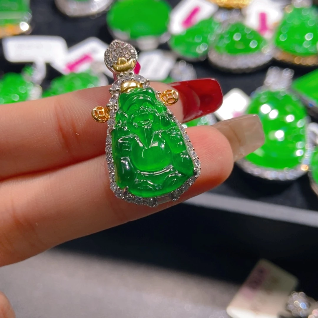 翡翠吊坠(不含链)未镶嵌