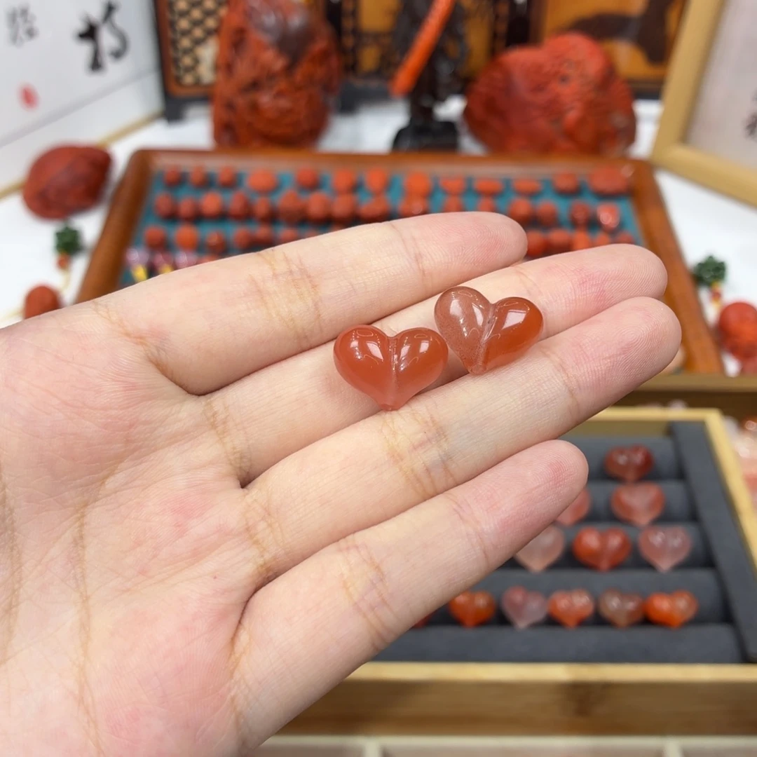 南红玛瑙未镶嵌配饰南红屁桃