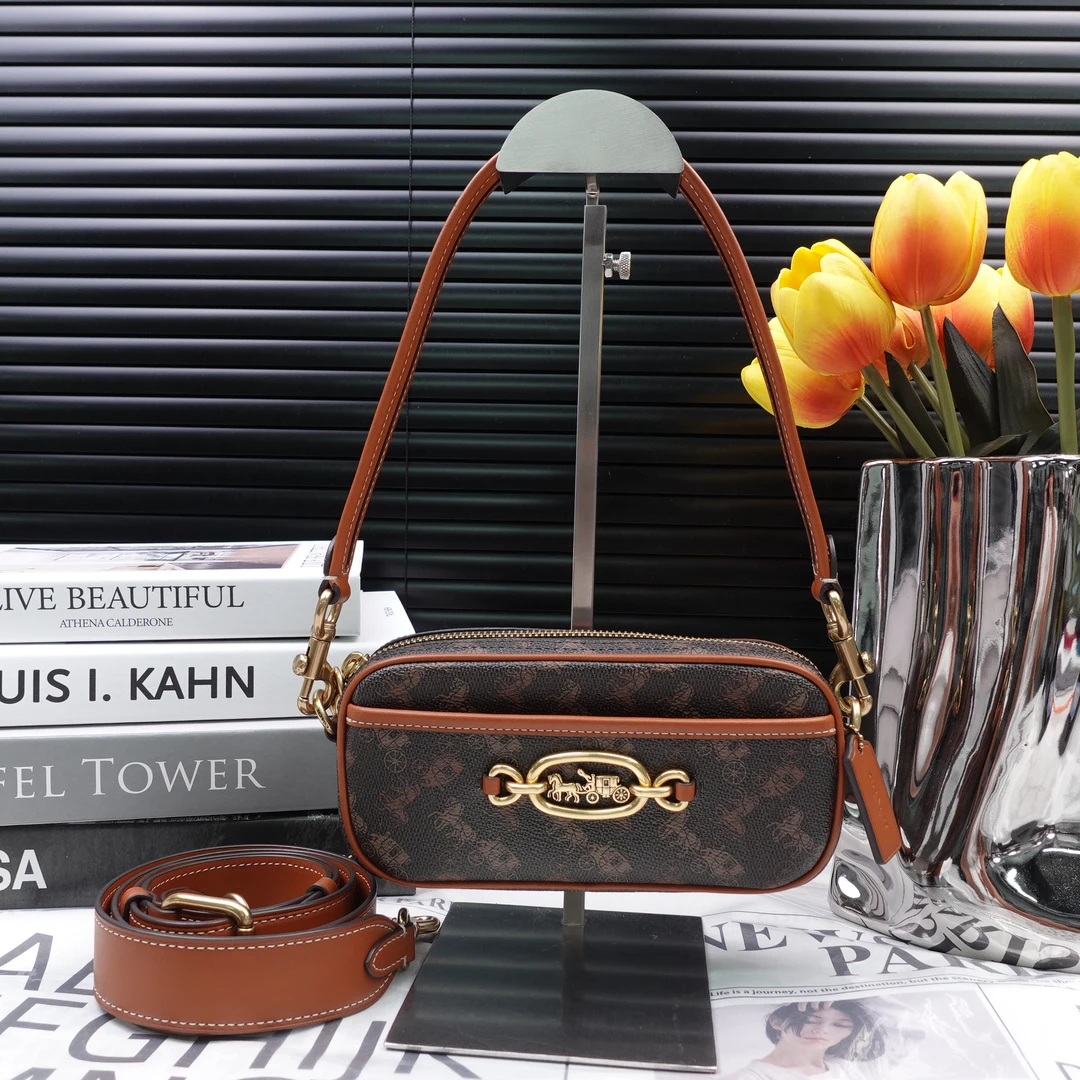 95新 COACH/蔻驰 单肩包/T10232054