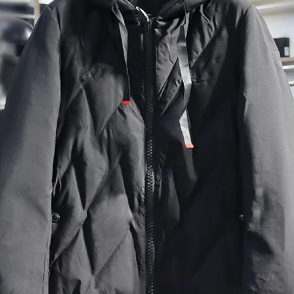 秋冬保暖男舒适中长款外套6602