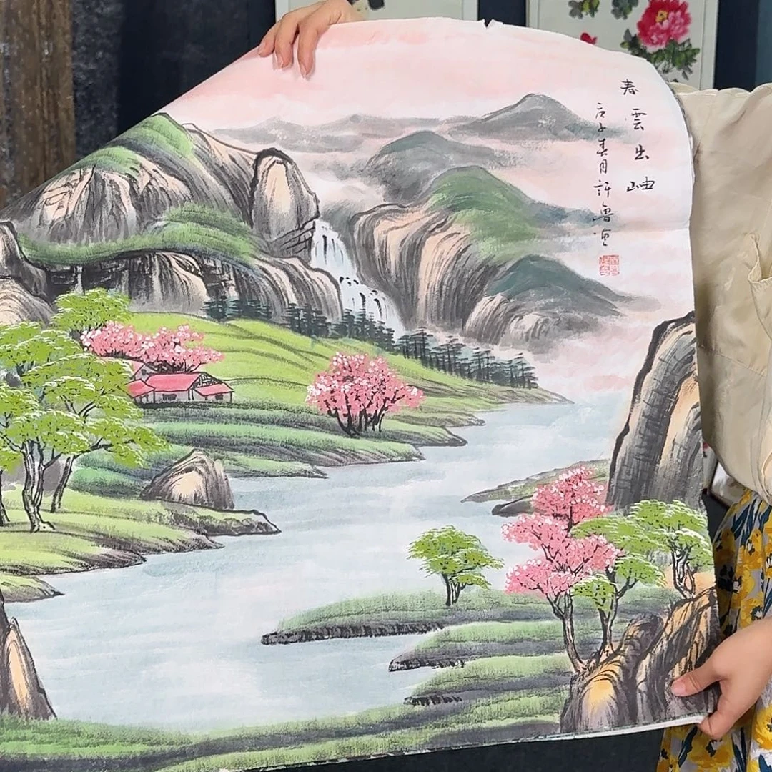纯手绘的好看作品