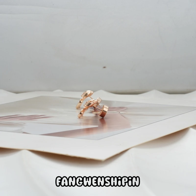 铜合金锆石耳饰 耳环4014