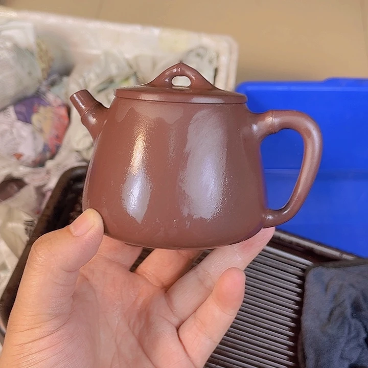 风****茶壶紫砂宜兴紫砂壶高石瓢