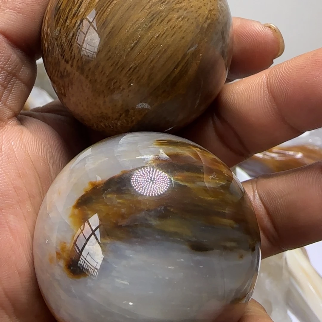 硅化玉珠宝奇石未镶嵌