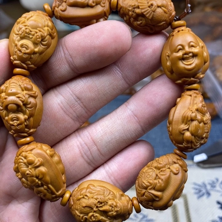 橄榄核手串/手链橄榄核雕工艺手串