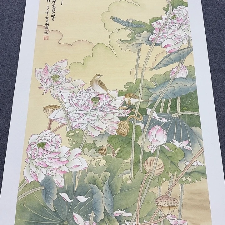 国画纯手绘国画作品