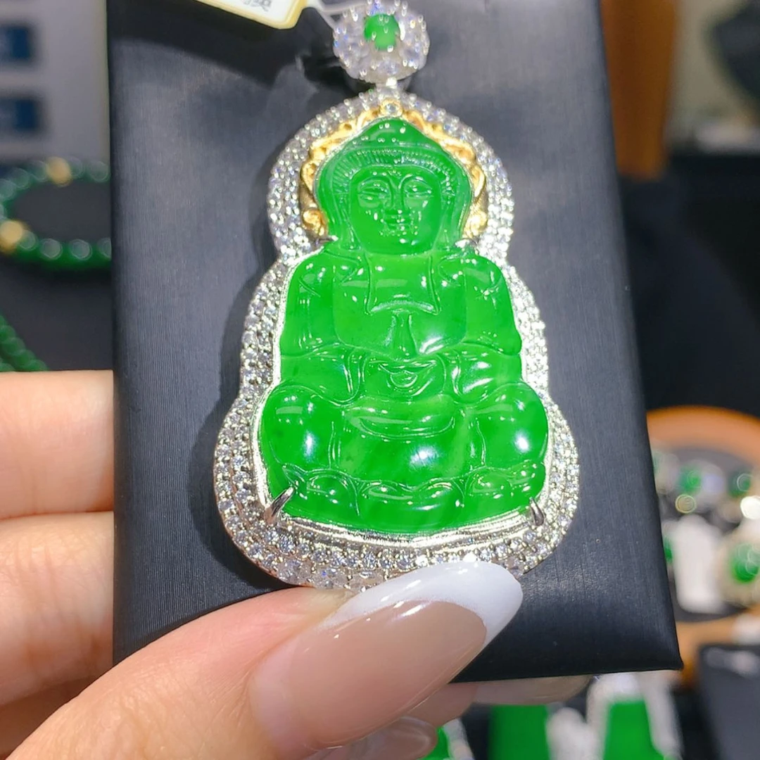 【闪购商品】翡翠未镶嵌颈饰6柒姐