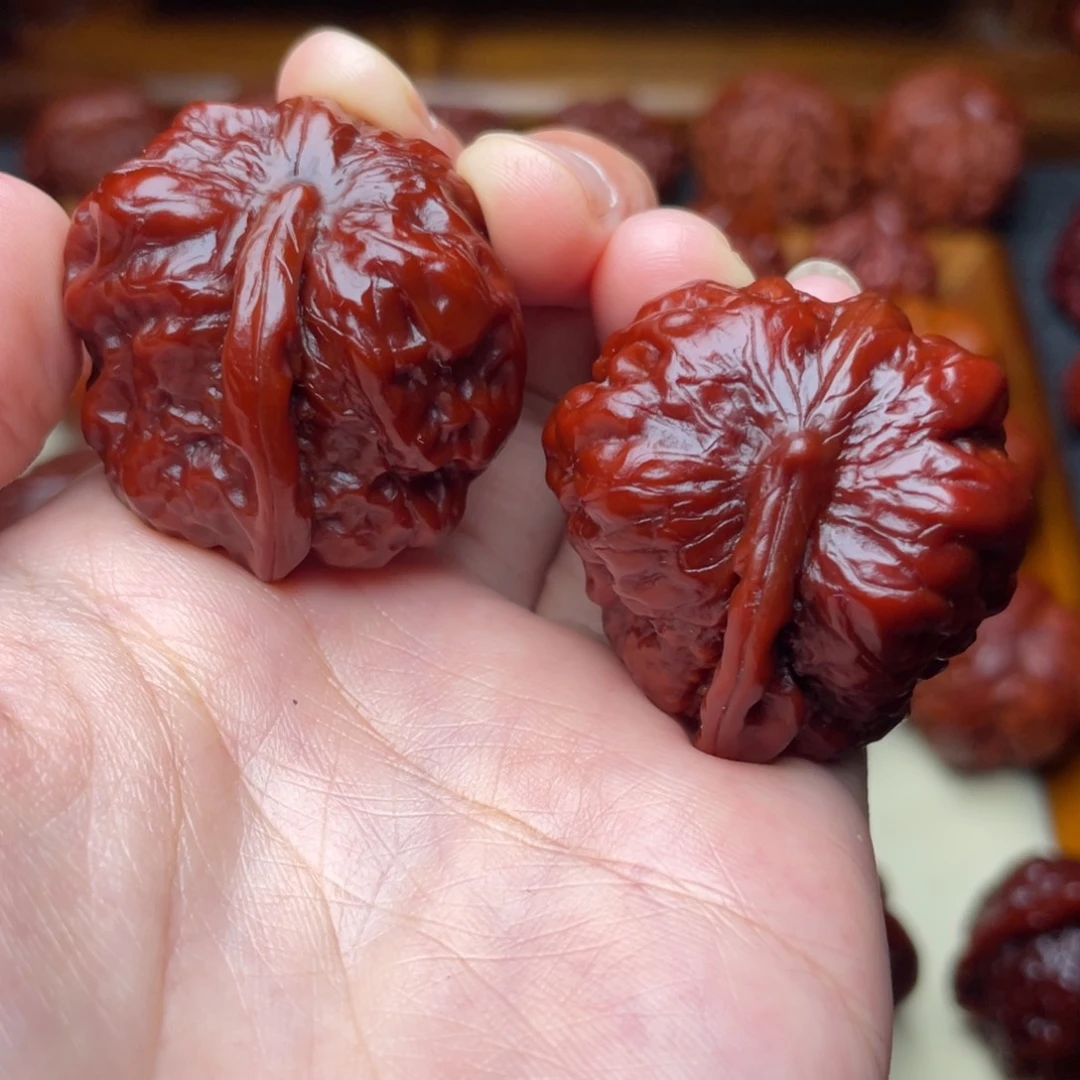 吊坠文玩核桃一帆风顺