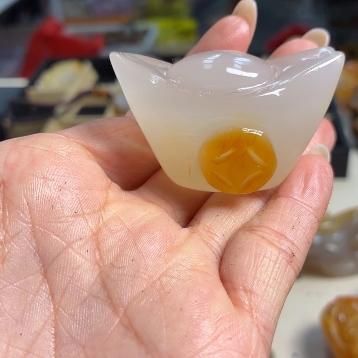 玛瑙/玉髓未镶嵌吊坠(不含链)