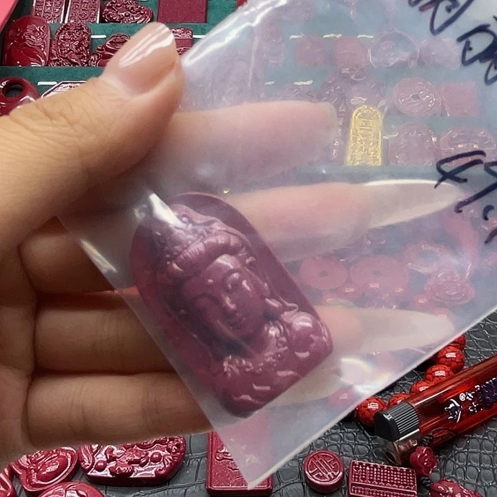 天然辰砂观音11111