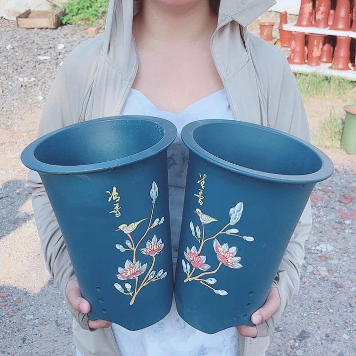 紫砂花盆宜兴紫砂精品花盆