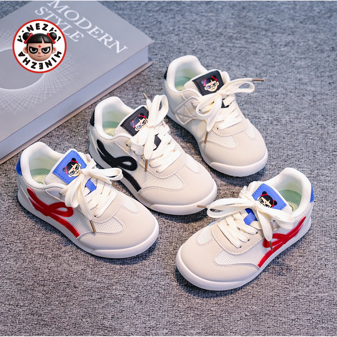 1091新款运动鞋小白春秋童鞋女童男童阿甘软底