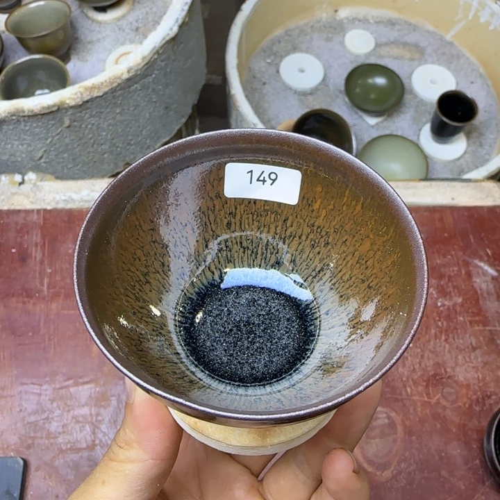 茶盏青钰龙窑茶具149