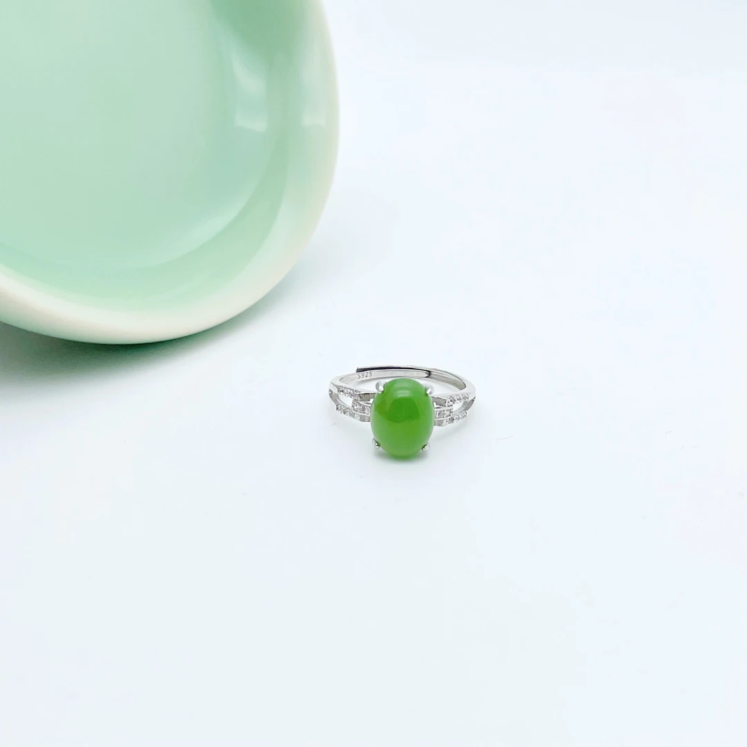 【新东方专属】俏若兰 和田玉戒指 多样性发货 250401225759