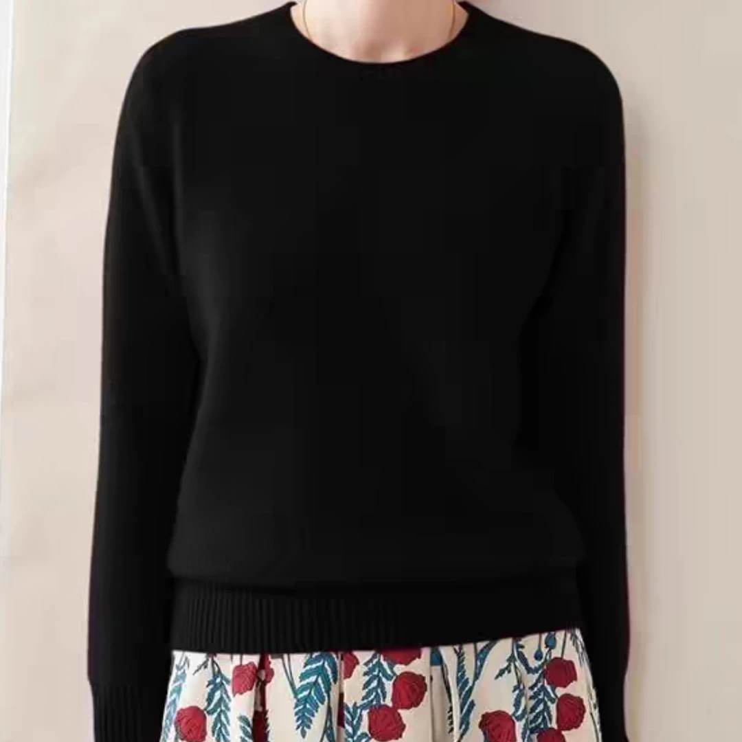 春秋冬款简约气质针织衫