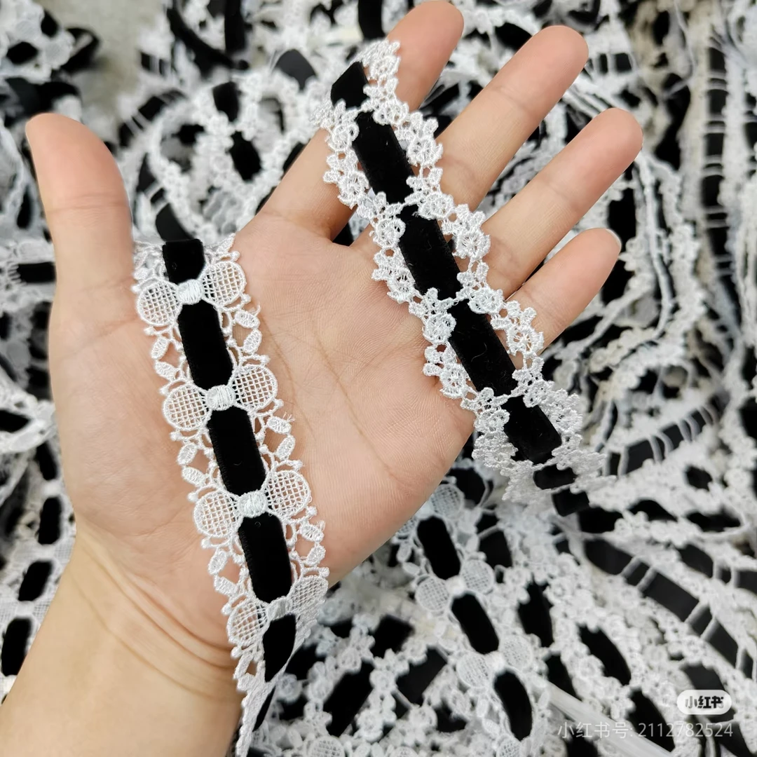 致远花边窗帘布艺法式蕾丝帘头侧边立边服装家居沙发装饰辅料花边