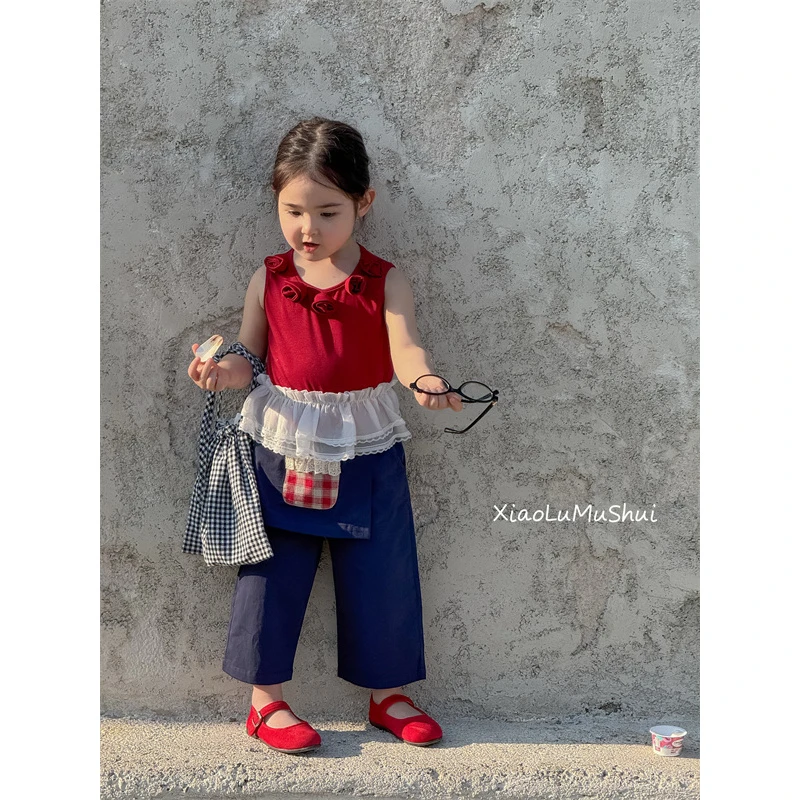 XLMS·25夏~立体花朵领上衣25100（汉服）