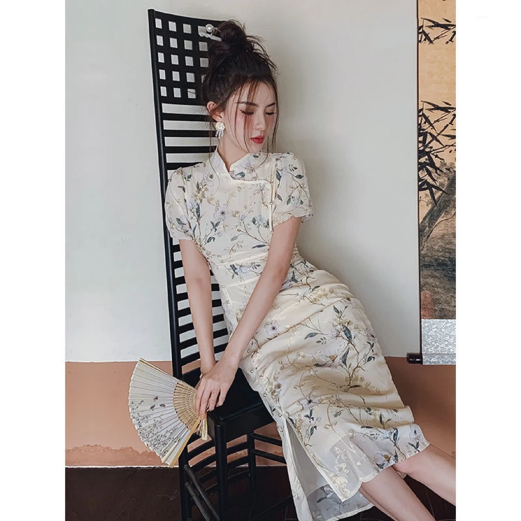 A5259旗袍裙女装