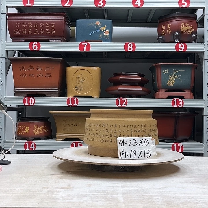 紫砂花盆紫砂花盆