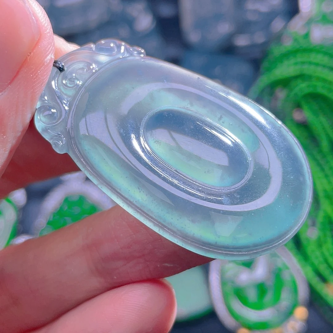 颈饰未镶嵌翡翠翡翠