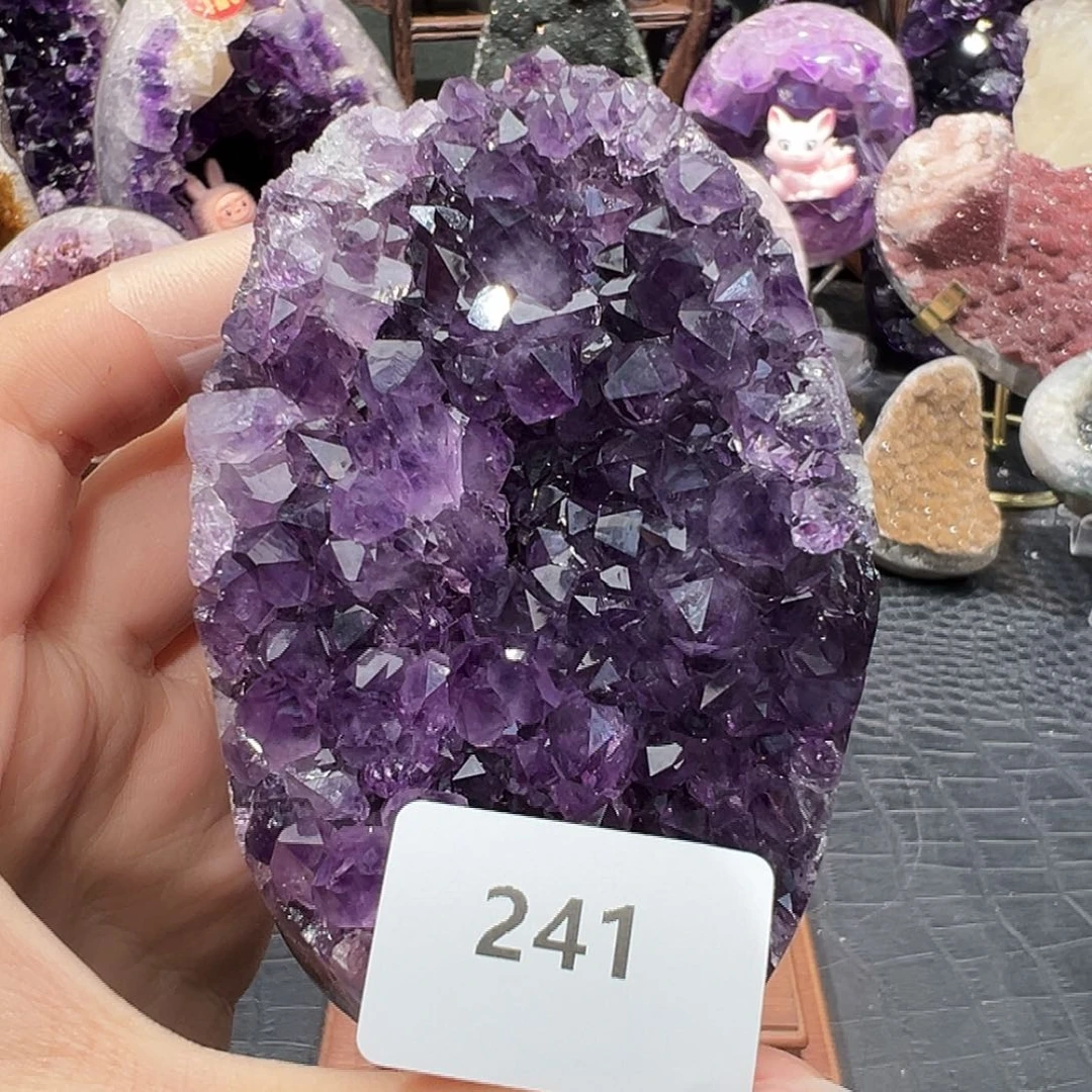 未镶嵌珠宝半成品紫晶