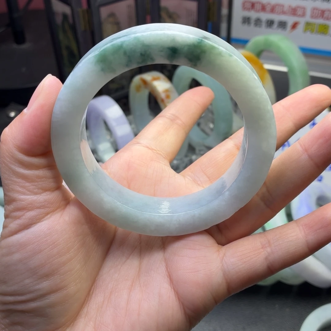 月***亮定制翡翠未镶嵌缅甸翡翠