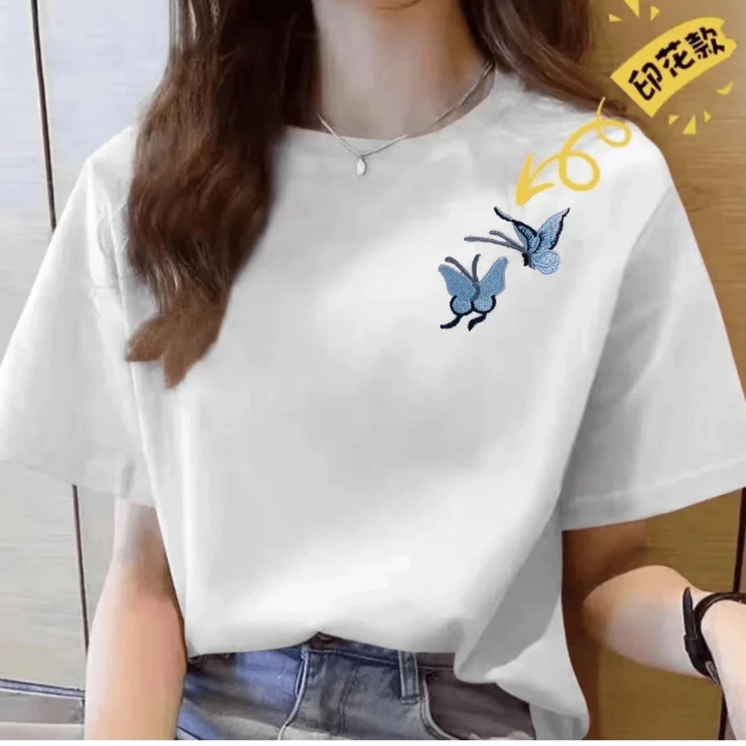 夏季新款精梳棉短袖T恤男女中国风国潮青年学生潮流半袖宽松大码t