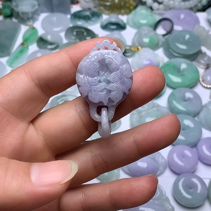 翡翠未镶嵌颈饰天然翡翠