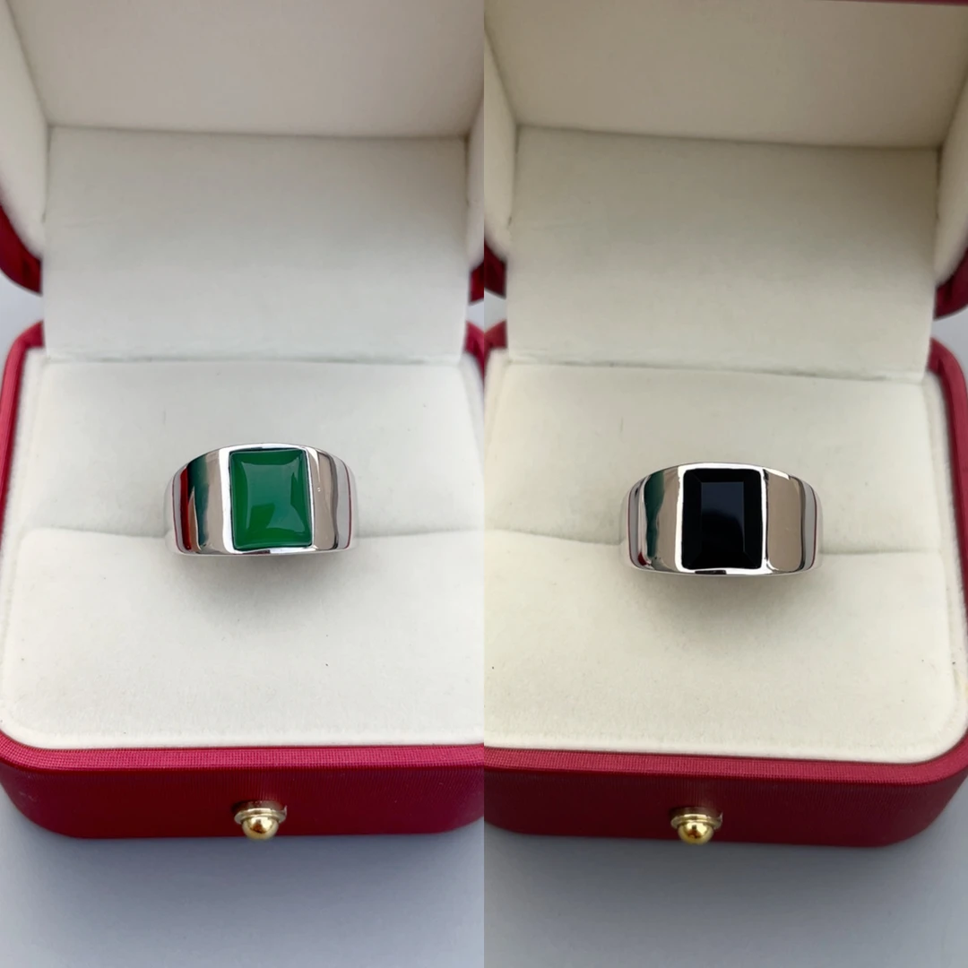 925银合成锆石戒指 S925银合成氧化锆戒指简约时尚