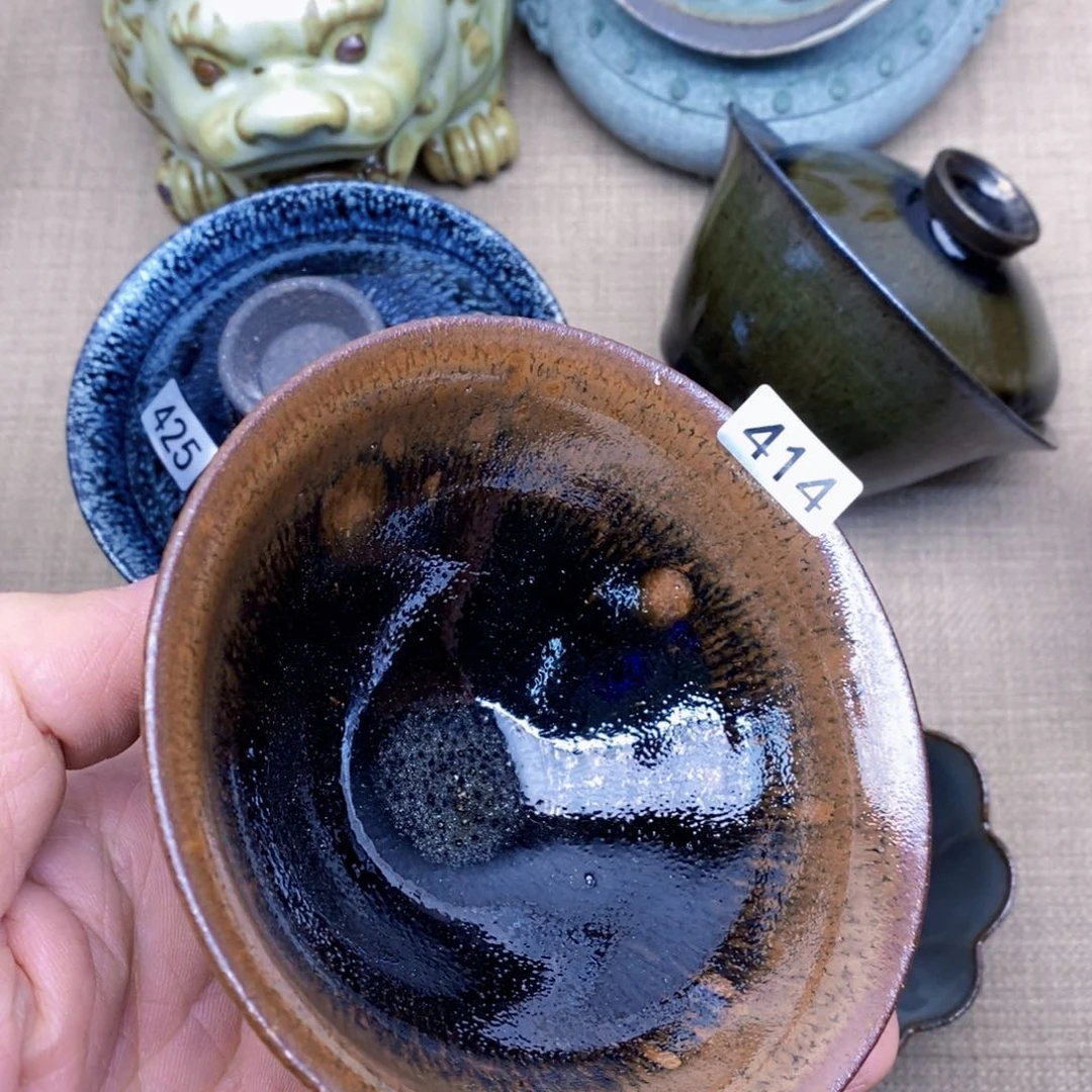 茶盏建盏主人杯漂亮414