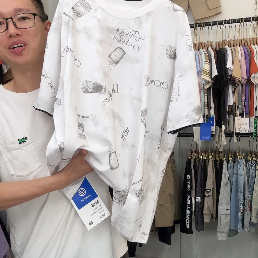 190码 满印可乐瓶T恤
