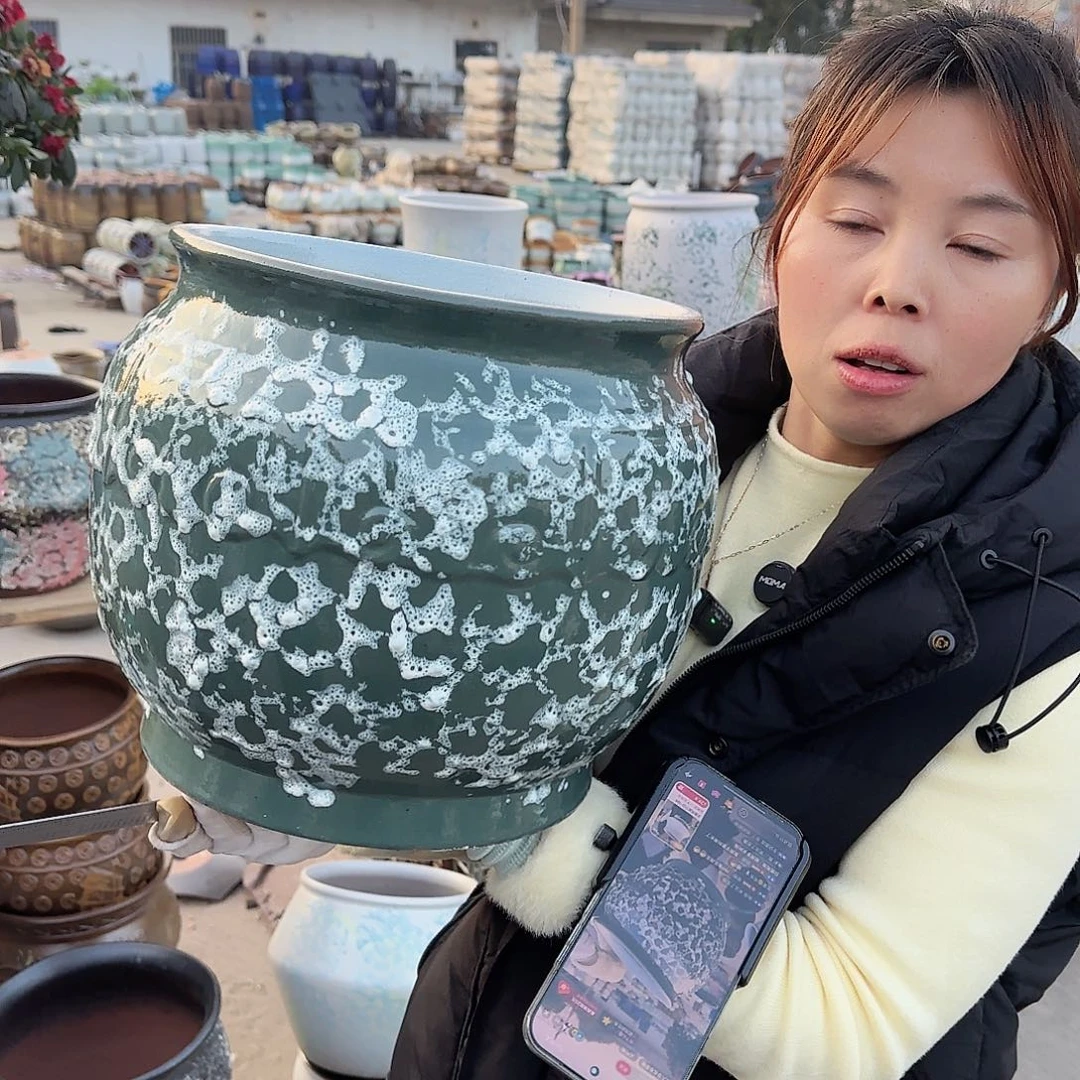 王嫂花盆1122-189高25口25